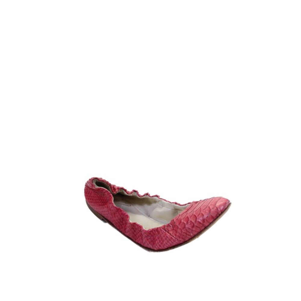 Giuseppe Zanotti Design Womens Leather Ballerina Flats Pink Size 6